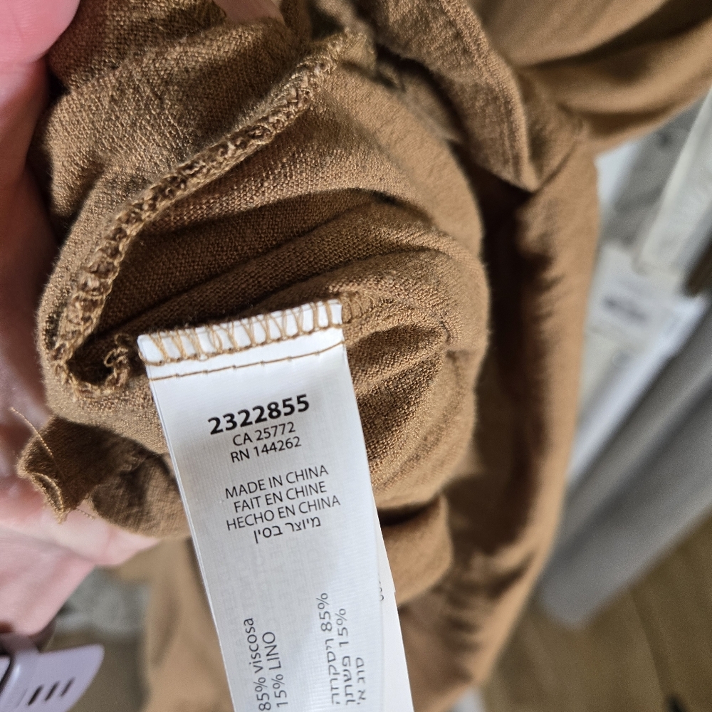 Dex “Miley” Romper Dark Tan, Size Large, New With‎ Tags, Brown Dex Romper Large - Picture 8 of 8